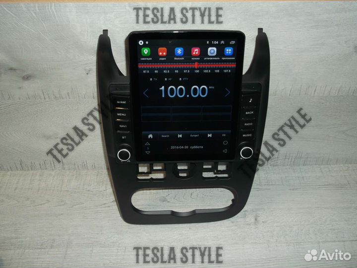 Магнитола LADA Largus Tesla 2/32 Android GPS WiFi