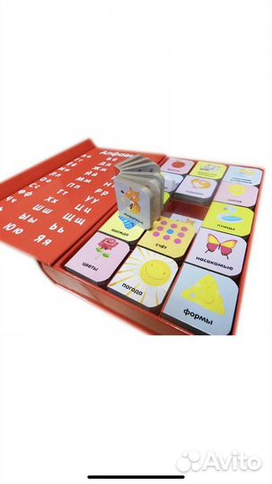 Книги-кубики clever развивающие