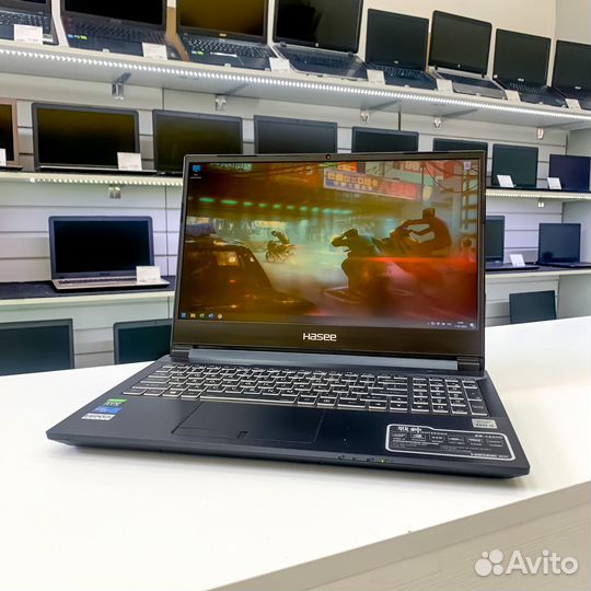Игровой ноутбук Hasee I5/RTX3060/144Hz