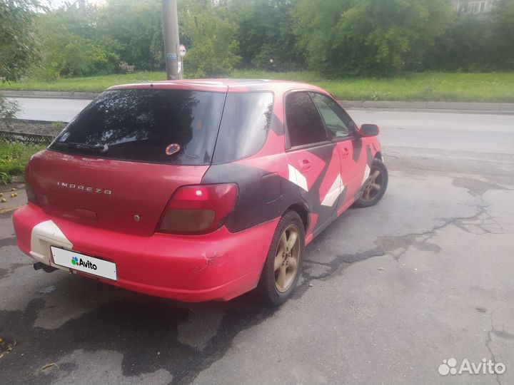 Subaru Impreza 1.5 МТ, 2001, 356 000 км