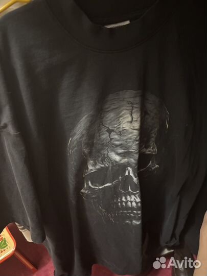 Vetements Skull футболка
