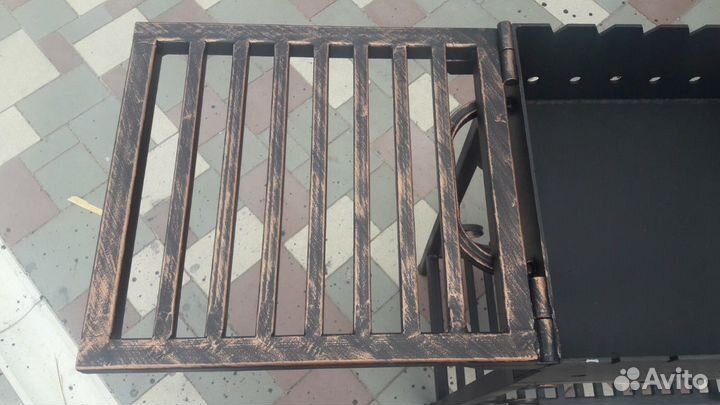 Мангал с полками арт. 0004 из 4мм