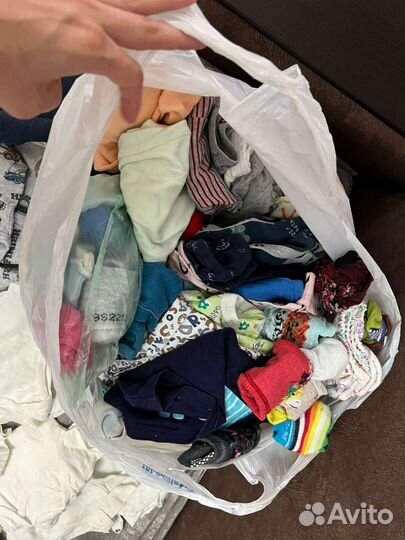 Детские вещи пакетом на мальчика до года