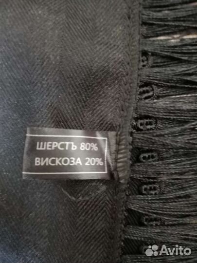 Русско-народный платок в павлопосадском стиле