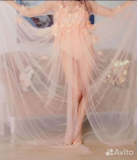 Будуарное платье