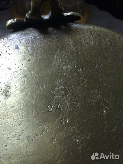 Шкатулка. Латунь. Варшава. 19 век