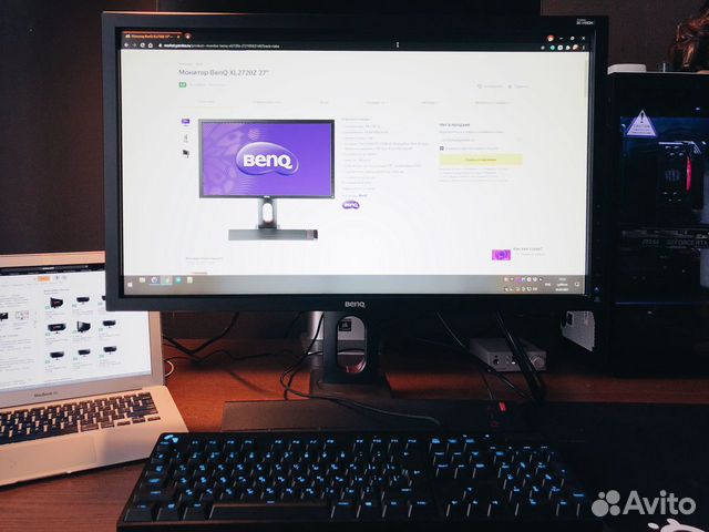 Игровой монитор 144 гц BenQ XL2720Z 27'' купить в Москве | Электроника ...