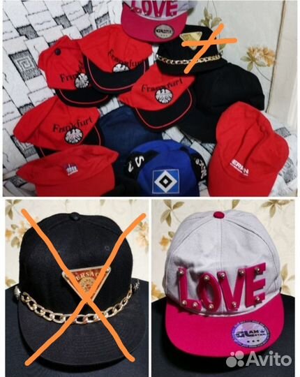 Кепка бейсболка унисекс