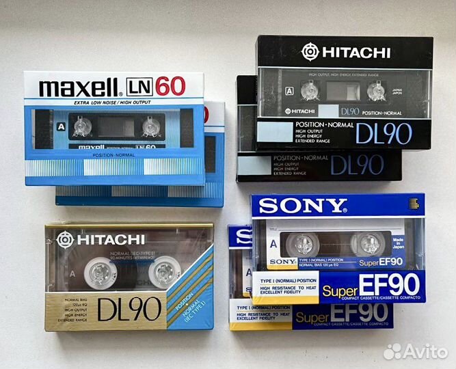 Аудиокассеты новые