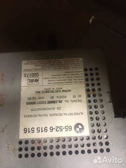 Магнитола bmw x5 e53