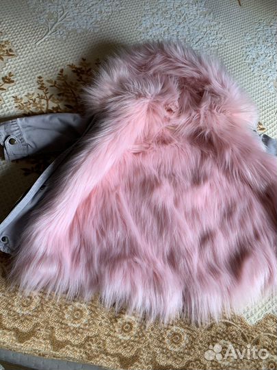 Парка для девочки 104 110