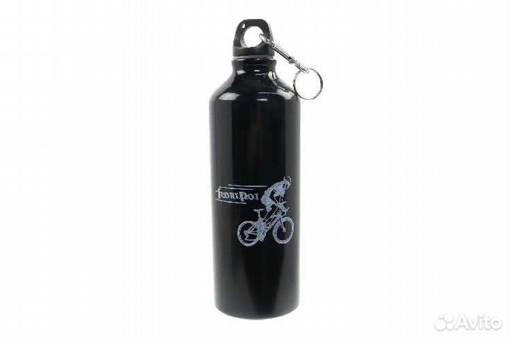 Фляжкa питьевaя 750 мл (aлюминий),чернaя