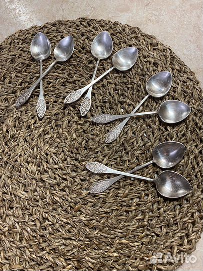 Чайные ложки мельхиор СССР