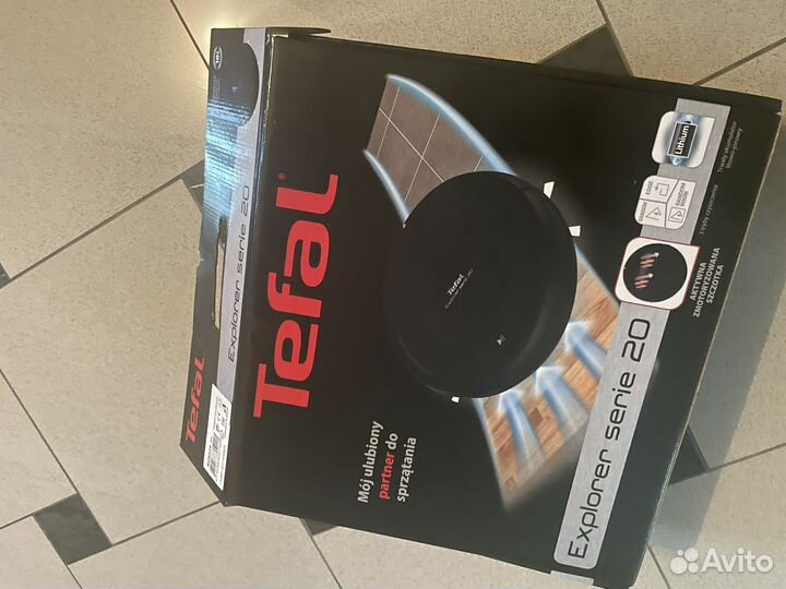 Робот пылесос tefal explorer serie 20