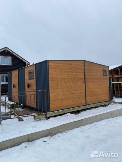 Готовые мобильные бани под ключ