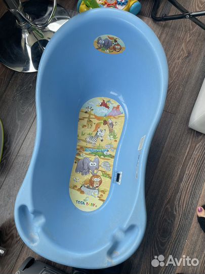 Ванночка для купания и горшок