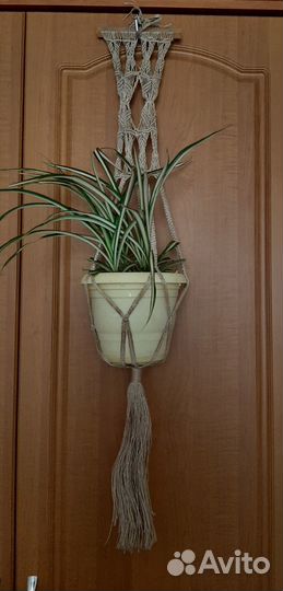 Макрамэ Кашпо