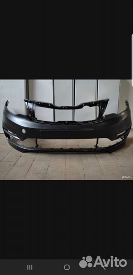 Бампер kia rio 3 рест