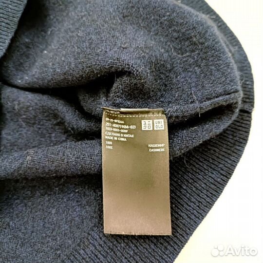 Джемпер женский. Uniqlo. 100 кашемир