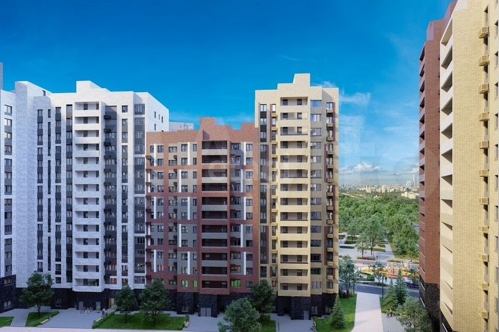 3-к. квартира, 62,3 м², 10/17 эт.