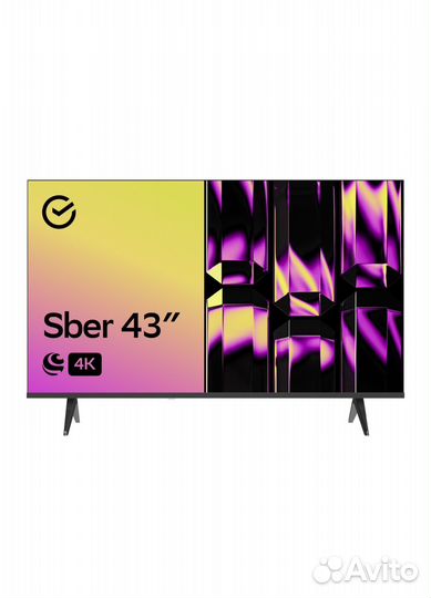 Новый SMART 4К UltraHD телевизор 43