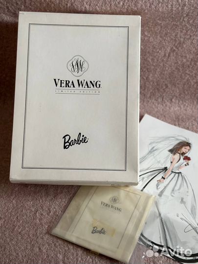 Barbie Vera Wang Bride 1998 nfrb