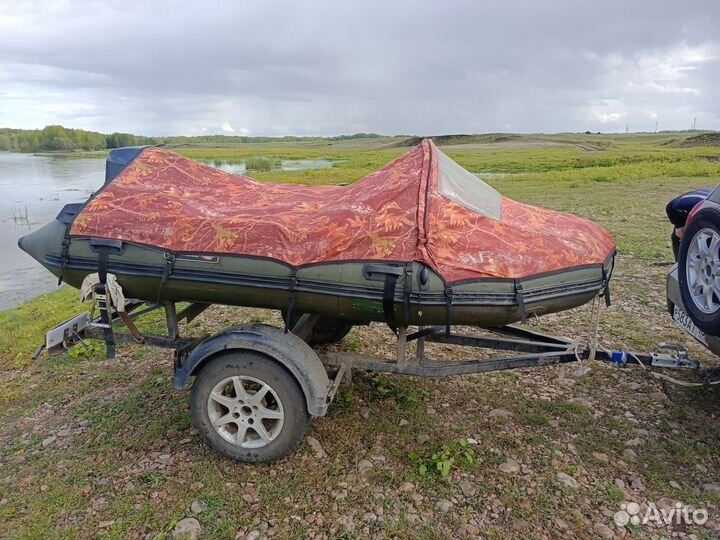 Лодка прицеп эхолот