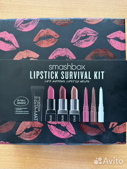 Набор помад smashbox lipstick survival kit