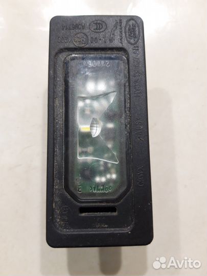 Фонарь подсветки номера