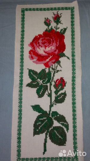 Вышивка крестиком ручной работы