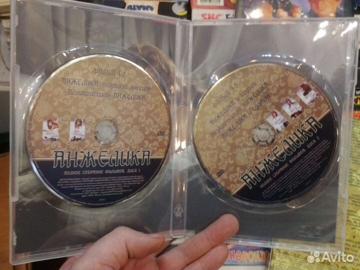 Вся Анжелика на 2 DVD