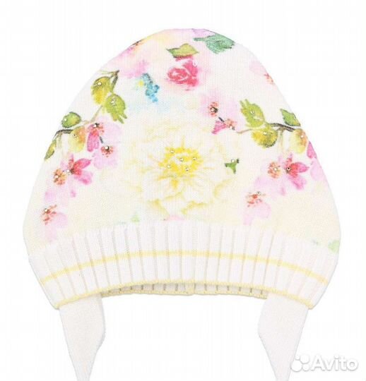 Шапка весенняя для девочки 1-3 года