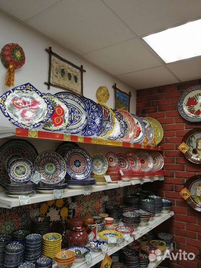 Узбексакая керамика, в ассортименте