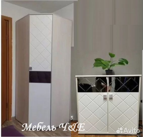 Шкаф 021+ комод 021.Коллекция Сальма