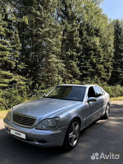 Mercedes-Benz S-класс 5.0 AT, 2000, 180 000 км