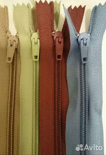 Молнии брючные 16, 18, 20см