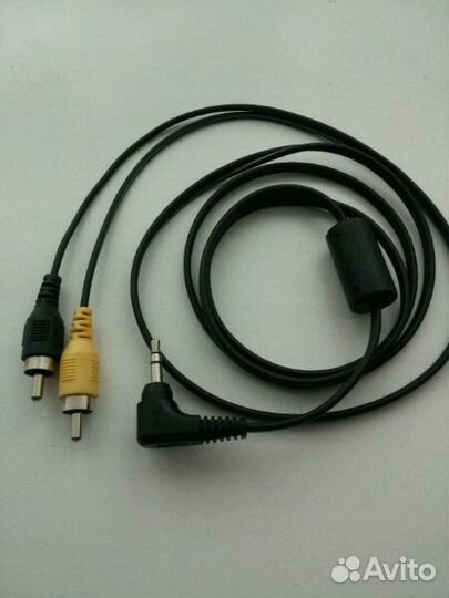 Кабель переходник Canon 2RCA to 3,5 mm