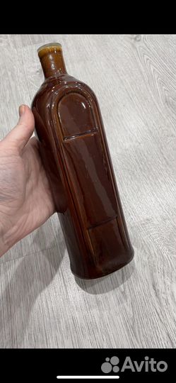 Бутылка керамическая