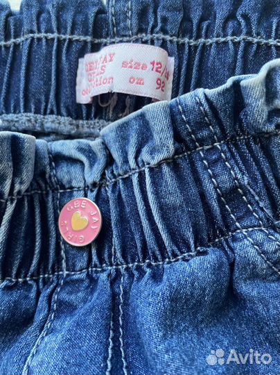 Джинсовая юбка для девочки