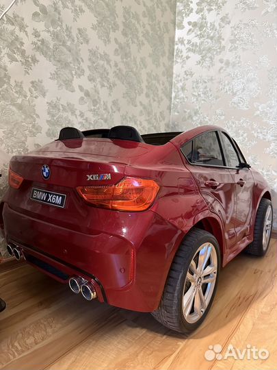 Электромобиль bmw x6M, двухместный
