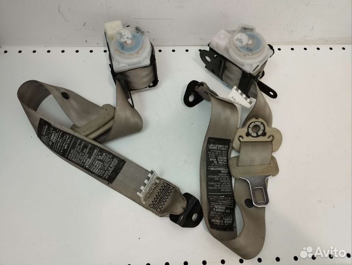 Ремни безопасности 3 ряда Паджеро 4