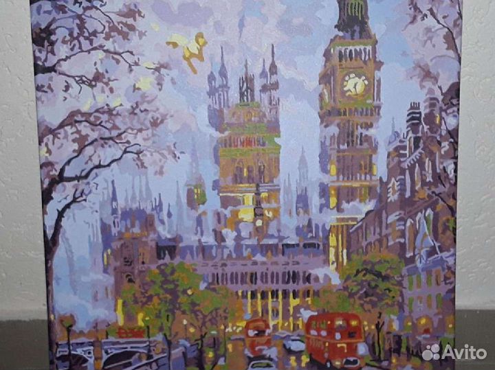 Картина маслом на холсте Лондон