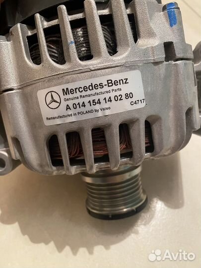 Генератор на mercedes benz w204