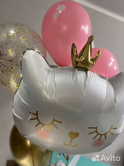 Гелиевые шары, цифры,выписка из роддома