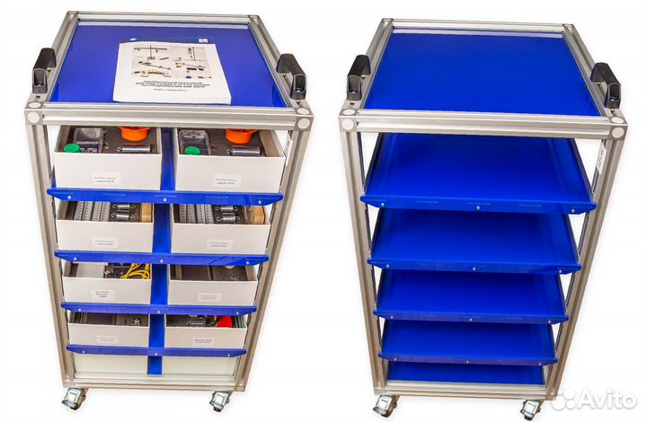 Огэ-лаборатория по физике 7 комплектов в лотках с