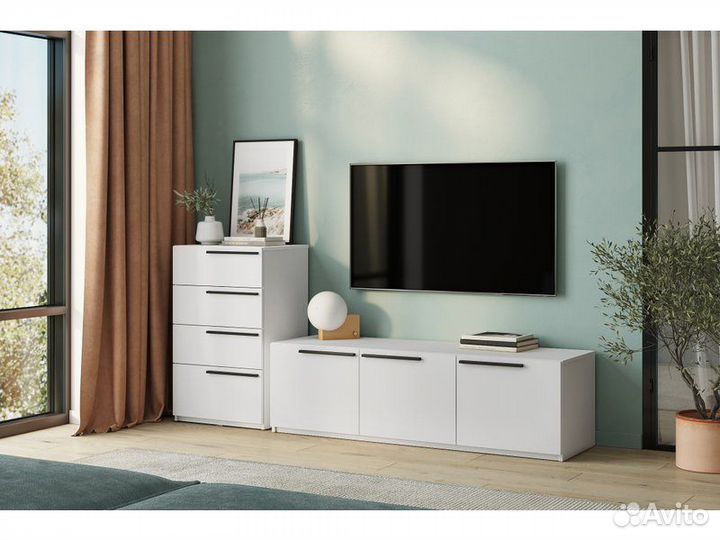 Тв-тумба Лорэна-4 Whitе