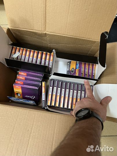 Струны elixir 11-52 для акустической гитары