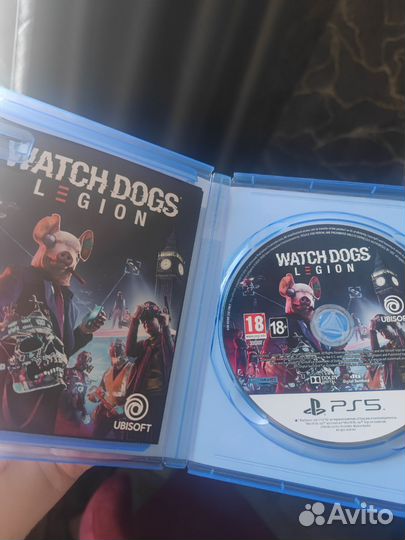 Watch dogs legion диск для PS5