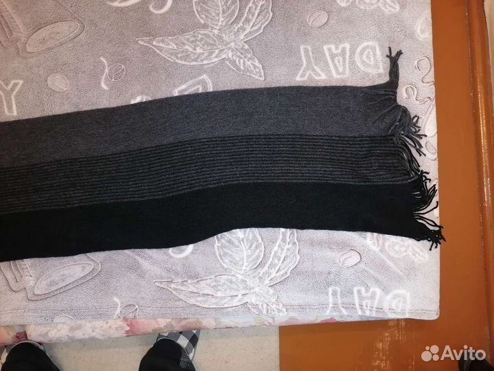 Шарф шерстяной размер 170х35см