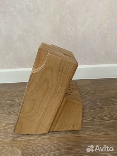 Подставка для ножей деревянная